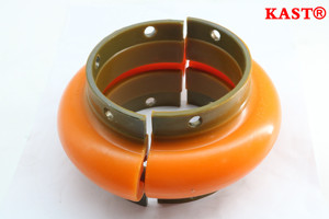 ข้อต่อยางยืดหยุ่น KAST E2 E3 E4 E10 รุ่น E พร้อมสกรูยึด  อะไหล่ข้อต่อ E2 E3 E4 E10 - Product Image 5
