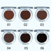 6 couleurs en gros nouveau design longue durée imperméable maquillage poudre à sourcils