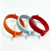 Support de tasse en silicone écologique antidérapant avec sangle réglable pour femme, personnalisable avec logo pour gobelet à café