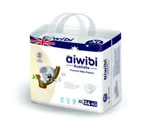 Aiwibi Merk Uitziende Voor Groothandel Super Absorberende Kleine Maat Premium Kwaliteit Luiers Broek Stijl Voor Pasgeboren In Bulk AWB11