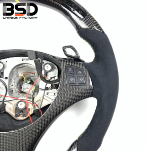Volante de Fibra de Carbono con Pantalla LED Personalizada para <span class=keywords><strong>BMW</strong></span> M3 E46, E39, E53, E90, <span class=keywords><strong>320i</strong></span>, 335i, 330ci, 325i, E91, E92, E93 - Product Image 5