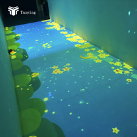 Système de projection interactive au sol à haute luminosité avec détection de mouvement pour jeux d'enfants