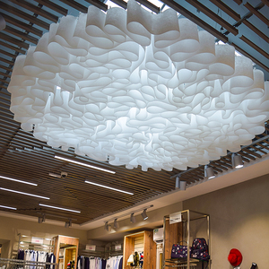 Illuminazione moderna nordica hotel sala banchetti centro commerciale club house Guest house forma speciale lampadario a soffitto decorativo personalizzato - Product Image 1