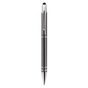 Stylo bille multifonction en aluminium gris foncé - Product Image 3