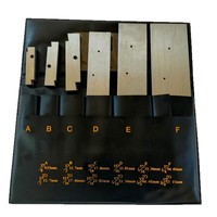 6 Pièces de Blocs de Calibrage Parallèles Ajustables 3/8"-2-1/4" – Ensemble de Parallèles Ajustables en Acier – Outil de Mesure