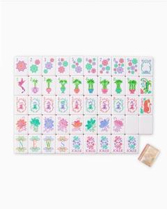 Set Mahjong Amerika 160 Ubin Berlapis Empat Khusus dengan Ukiran dan Efek Pearlescent - Product Image 2