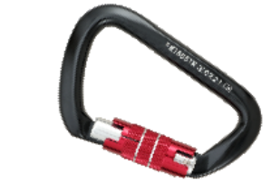 Mousqueton de sécurité en acier plat pour l'extérieur, vente en gros d'usine, pour l'arrêt des chutes - Product Image 2