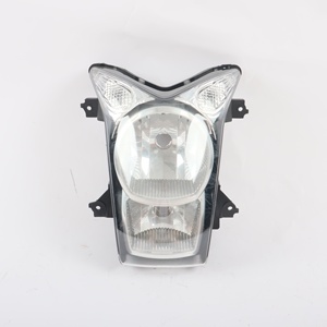 Piezas de motocicleta de fábrica de China para KAWASAKI, <span class=keywords><strong>ER</strong></span>-<span class=keywords><strong>6N</strong></span>, 2009, 2010, <span class=keywords><strong>2011</strong></span>, luz delantera de montaje transparente - Product Image 1