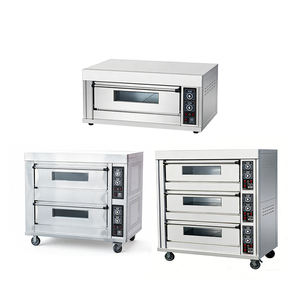 Nouveauté : Four électrique à double zone de cuisson indépendante, économe en énergie, facile à nettoyer, idéal pour la cuisson du pain et des pizzas. - Product Image 1