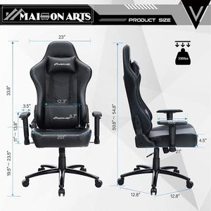 Vente en gros 2024 nouvelle conception Silla Gamer chaise d'ordinateur de bureau de direction à vendre <span class=keywords><strong>LOL</strong></span> Silla Gamer chaise de jeu de course d'ordinateur - Product Image 4