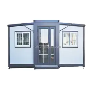 Ready Made 20Ft 40Ft Luxury Modern Prefab Villa Insulated Portable Expandable Container House 2 3 4 5 Bedroom Mobile Tiny Home