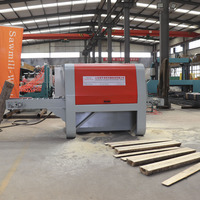 Scie à plusieurs lames pour la coupe de rondins, machine automatique de sciage multi-tranches pour bois, équipement de scierie
