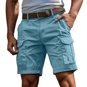 Shorts cargo décontractés pour hommes avec poches, pantalons courts légers et extensibles pour l'été, les voyages, le travail, la randonnée en plein air et le quotidien - Product Image 2
