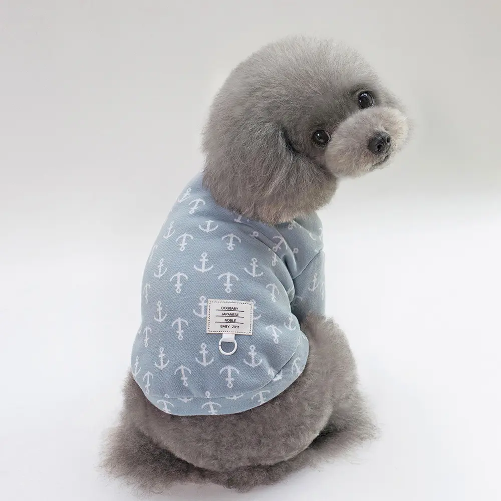 חדש סתיו וחורף בגדי כלב בתוספת צמר סוודר קטן כלב בריטי סגנון שני רגליים סיטונאי בגדים