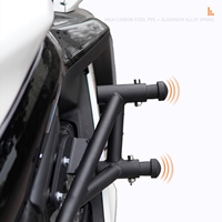 Barre de protection anti-chute à ressort CFMOTO 675NK 675SR, protection du moteur, protection du cadre, accessoires de modification de moto