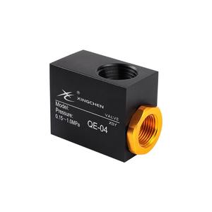 Vanne d'échappement rapide automatique Xingchen QE-02-03-04-01 Pièces pneumatiques d'urgence Cylindre Vanne d'échappement rapide - Product Image 1