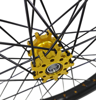 Ensemble de roues Supermoto KYZ Sur-Ron Light Bee 19/16 pouces, jantes en alliage d'aluminium anodisé CNC, Talaria Ultra Bee, moto électrique tout-terrain