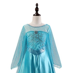 Nuovo <span class=keywords><strong>Vestito</strong></span> da Principessa Anna per Compleanno <span class=keywords><strong>Bambina</strong></span>, Costume <span class=keywords><strong>Elsa</strong></span> DISP-013 - Product Image 4