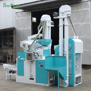 Système de décorticage du riz automatique Starlight ZNJ 600 kg/h Faible taux de bris Nouveau moteur principal d'occasion Roulement 380V Fabrication agricole - Product Image 6