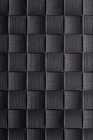 Panneaux muraux en mosaïque de bois massif finition noyer foncé rétro, imperméables, revêtement texturé 3D pour les intérieurs modernes et rustiques