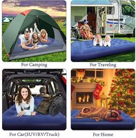 Lit de voiture gonflable pour enfants pas cher matelas bleus lit pliant camping lits pneumatiques
