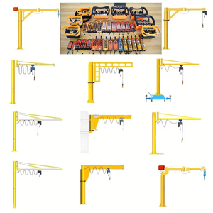 Guindaste Elétrico Tipo Coluna Fixa para Oficina, Carregamento e Paletização Leve, Interno e Externo - Product Image 3