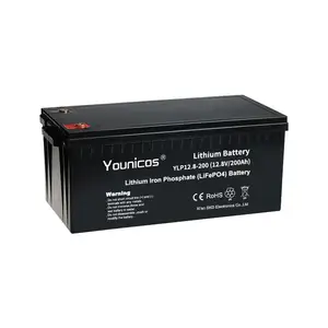 12v200ah lifepo4 battery 250ah 300ah lithium ion batteries for solar boat rv