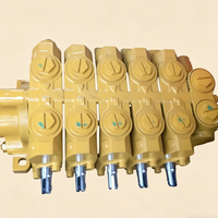Vanne directionnelle hydraulique multi-canaux pour niveleuse Shantui SG18 SG21-3, en fonte alliée résistante à haute pression, pièce 222-61-02100