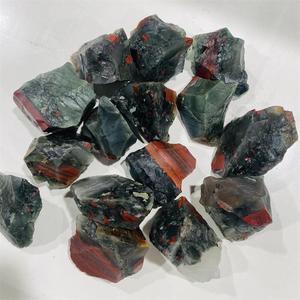 Pietre Grezze di Cristallo Naturale Diaspro Rosso Africano, Pietre Levigate Grezze per Decorazione - Product Image 2