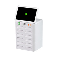 Station de recharge de téléphone à louer, kiosque de partage de revenus pour la publicité