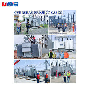 Transformateur élévateur fiable 1250 kVA 1600 kVA 10 kV vers 15 kV de type immergé dans l'huile pour systèmes de stockage d'énergie BESS - Product Image 1