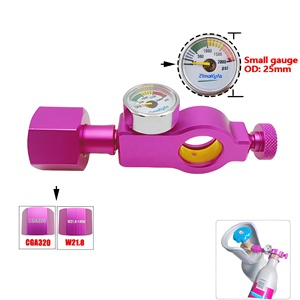 Adaptateur de recharge CO2 Zimakyfa pour station de remplissage SodaStream, connexion rapide, cylindre en alliage d'aluminium violet - Product Image 4