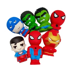 Tùy chỉnh <span class=keywords><strong>PU</strong></span> bóp đồ chơi nhà máy in logo chống căng thẳng Đồ chơi cho người lớn con người Squishy Đồ chơi bé trai phim hoạt hình đồ chơi - Product Image 2