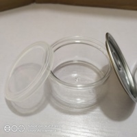 Contenants à dessert en PET transparents vides de 100 ml et 200 ml, boîtes à gâteaux en plastique avec couvercles, pots à glace avec couvercles