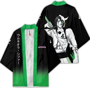 19 estilos Anime BLEACH Kurosaki Ichigo Cosplay camiseta capa Anime japonés Kimono <span class=keywords><strong>Haori</strong></span> Yukata <span class=keywords><strong>ropa</strong></span> Unisex - Product Image 4