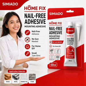 กาวติดตั้งแบบไม่ต้องใช้ปืน 50 มล. สำหรับงาน DIY ในบ้าน ใช้ได้กับไม้ โลหะ เซรามิก กระเบื้อง หิน ติดตั้งภายใน - Product Image 4