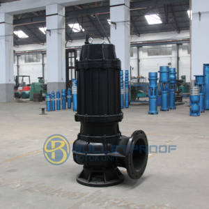 Pompe submersible pour eaux usées à service continu, personnalisée/OEM, avec moteur IE3, 380V-660V, 2.2kW-550kW - Product Image 6