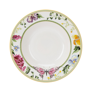 Bộ Đồ Ăn Cổ Điển Hiện Đại Cho 6 Người Bộ Đồ Ăn Thực Vật Trang Trí Nghệ Thuật Bộ Đồ Ăn Bằng Gốm Làm Vườn - Product Image 3