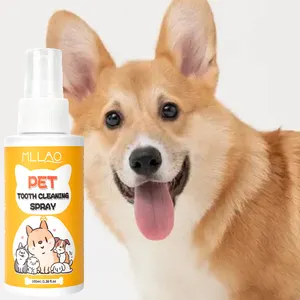 สุนัขลมหายใจ Freshener แมวทันตกรรมสุนัขทันตกรรมสเปรย์ยาบ้วนปากทําความสะอาดฟันสารเติมแต่งน้ําสัตว์เลี้ยง Tartar ควบคุมสเปรย์ทันตกรรม