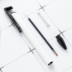 Toptan promosyon iş hediyeler ofis okul için boş beyaz DIY kişiselleştirilmiş küçük iş süblimasyon tükenmez kalem - Product Image 4