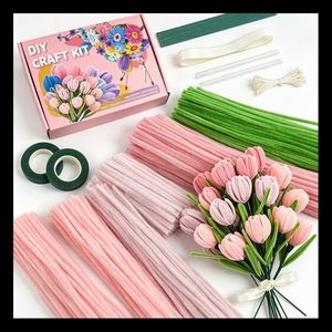 Creative Pipe Chenille Stem Pipe Cleaner <b>Craft</b> Fuzzy Sticks <b>Wire</b> <b>Craft</b> for Creative Handmade DIY Art <b>Craft</b> Project - Product Image 3