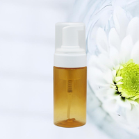 FB-001 Bouteille pompe ronde personnalisée en PET pour nettoyant visage, flacon pompe à mousse cosmétique, distributeur de savon liquide en plastique