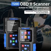 2025 nuevo T200 OBD2 escáner herramienta de diagnóstico de coche Universal-lector de código de motor y probador de batería para todos los vehículos de protocolo OBDII