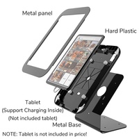 Support de bureau pour tablette verrouillable avec serrure universel pour tablettes iPad comptoir de sécurité POS support de support Restaurant magasin hôtel utilisation