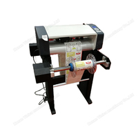 Rouleau d'étiquettes autocollantes, machine de découpe, vinyle, pièces