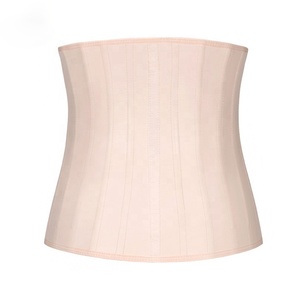 Faja deportiva de látex 100% natural, bajo el pecho moldeador de cintura, quemagrasas, 25 huesos de acero - Product Image 6