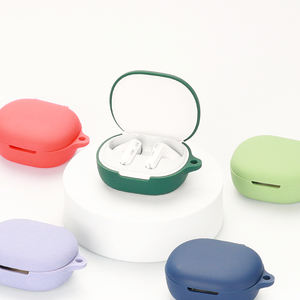 Precio al por mayor funda de auriculares para <span class=keywords><strong>Xiaomi</strong></span> <span class=keywords><strong>Redmi</strong></span> Buds 4 Lite funda de silicona para auriculares TPU auriculares TWS funda para auriculares con gancho - Product Image 1