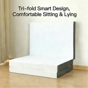 Dreifach Faltbare Multifunktionale Atmungsaktive Memory-Schaum-Matratze für Krankenhaus und Schlafzimmer - Product Image 5