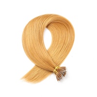 Extensions de cheveux humains russes en gros, Nano Ring, pré-collées, Remy, fournitures de salon, en vrac, OEM
