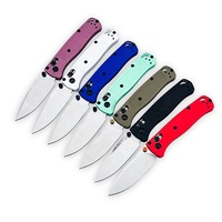 Couteau pliant de poche BM-Mini 533, lame en CPM-S30V de qualité industrielle, manche en nylon et fibre de verre, léger, pour un usage quotidien, OEM